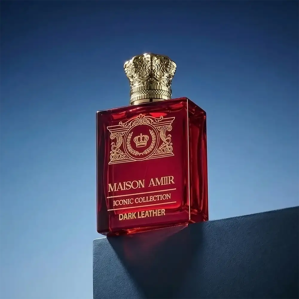 Maison Amiir Dark Leather bold leather perfume unisex long lasting night fragrance smoky leather notes