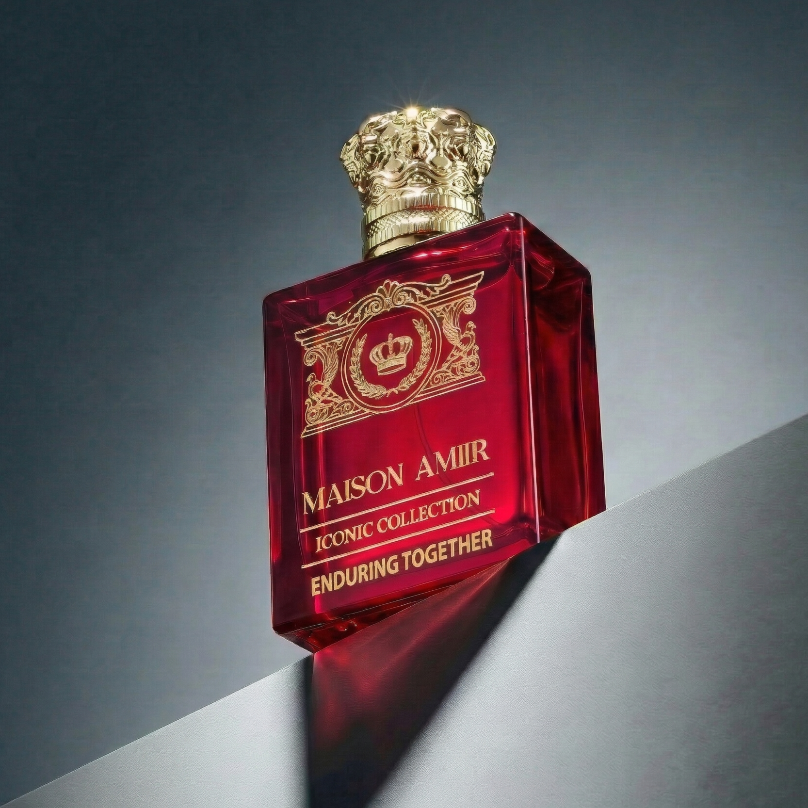 Maison Amiir Enduring Together warm sweet spicy perfume for men long lasting romantic winter fragrance vanilla amber notes