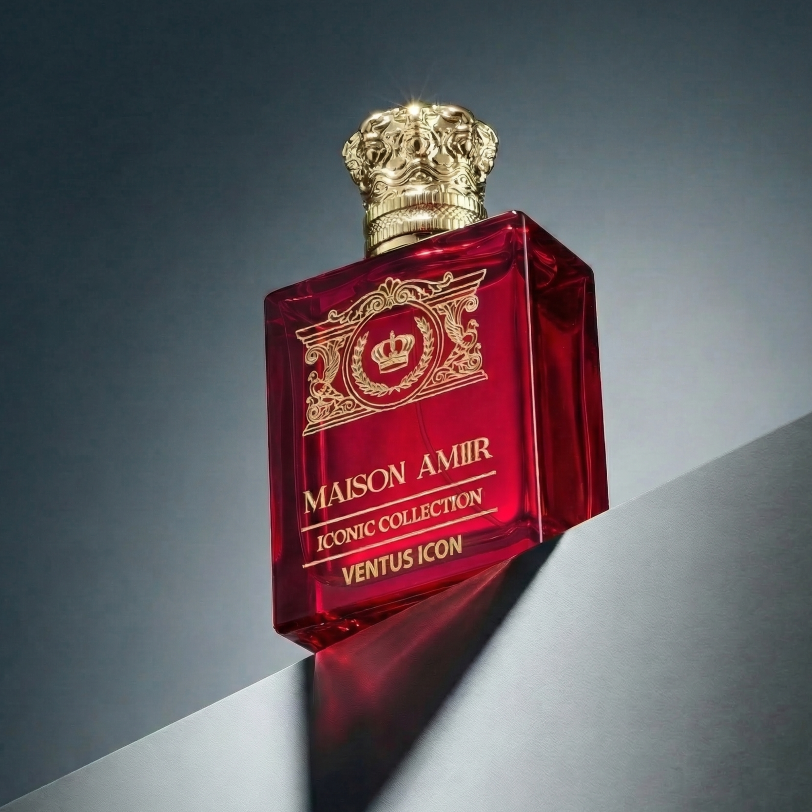 Maison Amiir Ventus Icon fruity smoky luxury perfume for men long lasting signature scent pineapple woody notes